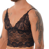 Floral Lace Male Erotic Lingerie